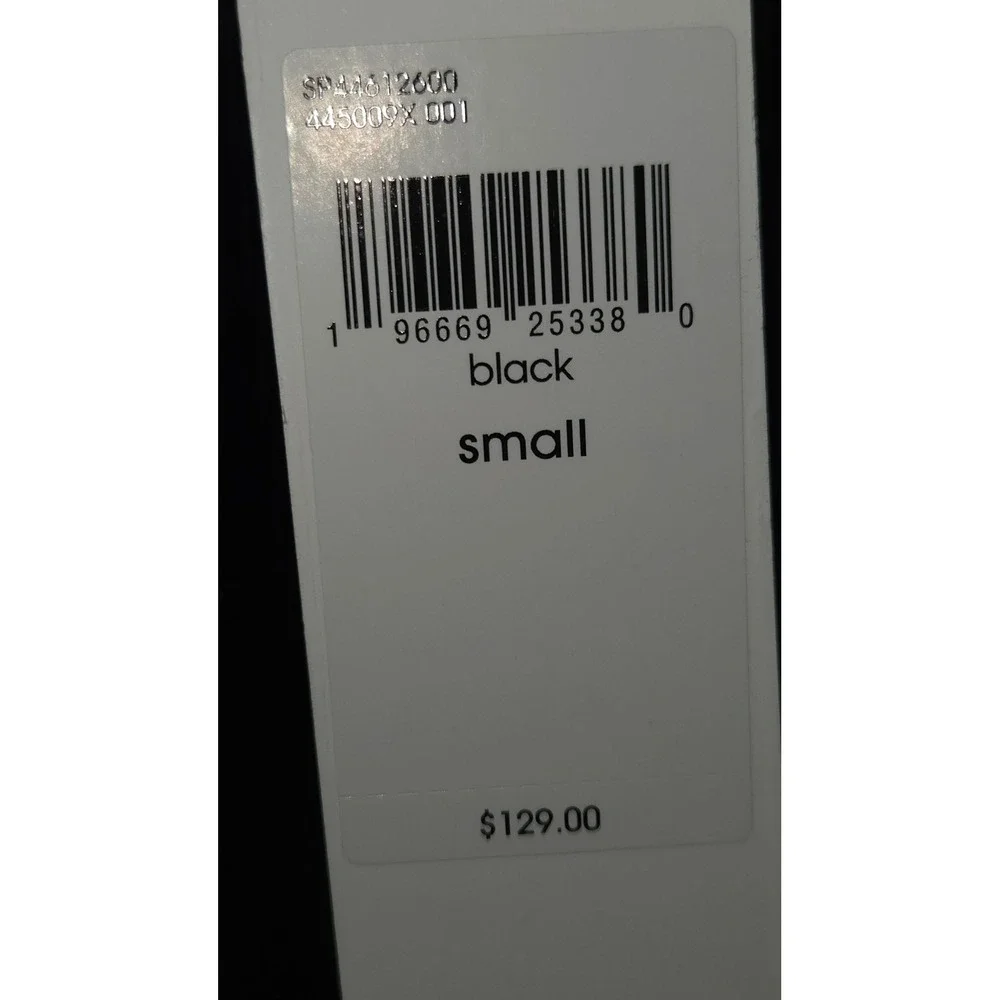 Calvin‎ Klein Womens Black Chevron Quilted Puffer Vest SP44612600 Small NWT